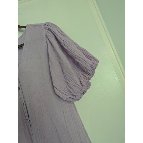 Velvet By Graham & Spencer pauline cotton gauze midi dress XS - Picture 8 of 9